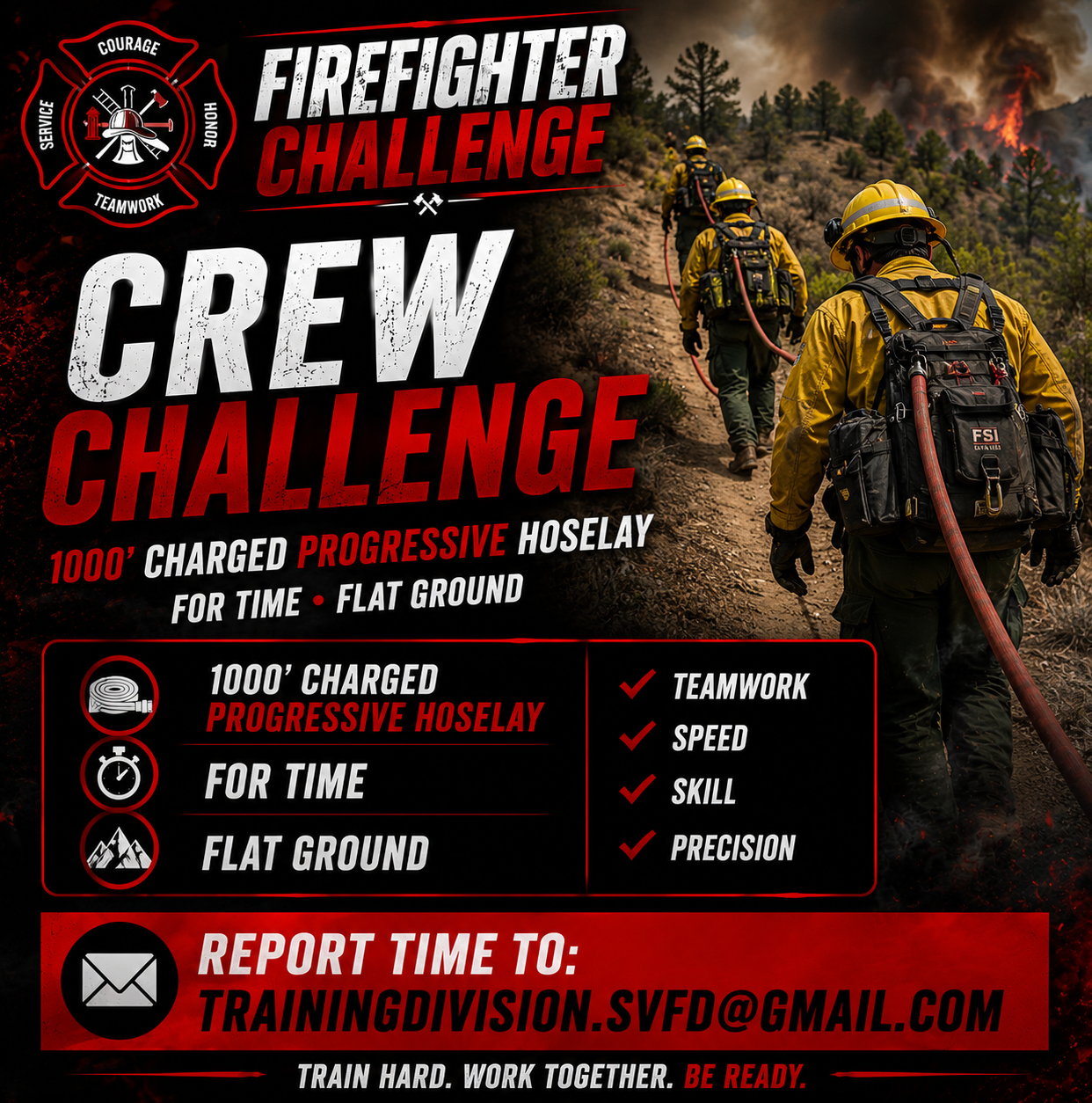 Firefighter Challenge standard