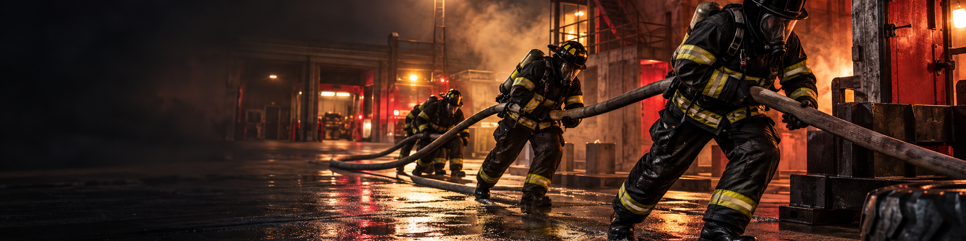 Firefighter physical challenge course